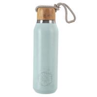 Orion Virág termosz palack 600 ml, világoskék, kék