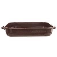 Orion Zománcozott tepsi Brown 37,5 x 24 x 7 cm , L