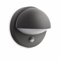 Philips 16246/93/16 June IR kültéri lámpatest 1x E27 12 W IP44, antracit, sötétszürke