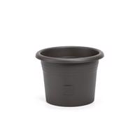 Plastia Narza öntözőedény 35 cm átmérőjű, antracitszínű, 35 cm átmérőjű