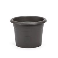 Plastia Narza öntözőedény 40 cm átmérőjű, antracitszínű, 40 cm átmérőjű