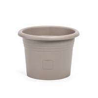 Plastia Narza öntözőedény 40 cm átmérőjű, taupeszínben, 40 cm átmérőjű