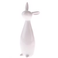 Porcelán nyuszi Twinkie fehér, 11 x 24 cm, 11 x 24cm