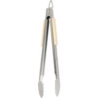 Rozsdamentes acél grillcsipesz, 37 cm