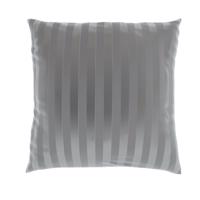 Stripe párnahuzat, világosszürke, 40 x 40 cm