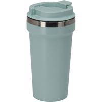 Utazási ivópohár, zöld, 500 ml, zöld