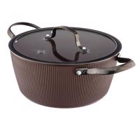 Valdinox lábas fedővel Csíkos 24 cm, 4,0 l, 24 cm