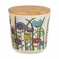 Wenko Flowers doboz bambusz fedéllel, 500 ml, S